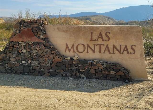 Property at Lot 14 Las Montanas Dr, Lajitas, TX 79852