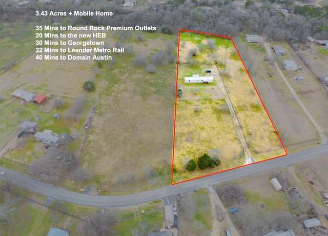Property at 138 River Rd, Liberty Hill, TX 78642, 2 beds, 2 baths