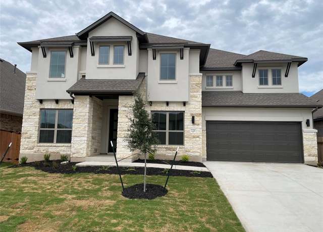 Property at 221 Camille St, Leander, TX 78641, 4 beds, 4.5 baths
