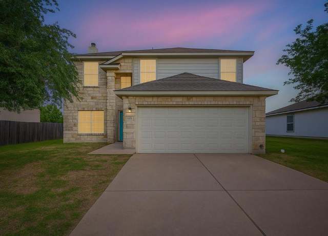 Property at 223 Flinn St, Hutto, TX 78634, 4 beds, 2.5 baths