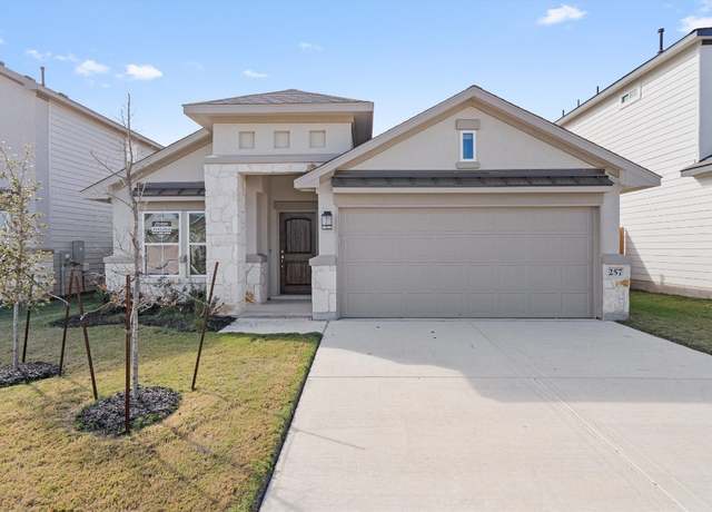 Property at 257 Ironshoe Trl, Liberty Hill, TX 78642, 3 beds, 2 baths