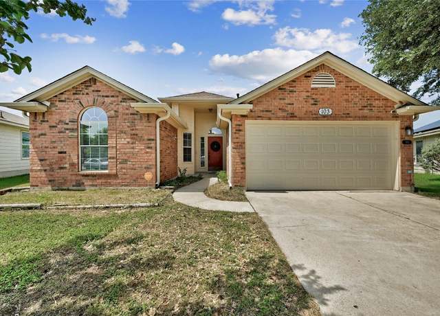 Property at 103 Towan Way, Hutto, TX 78634, 3 beds, 2 baths