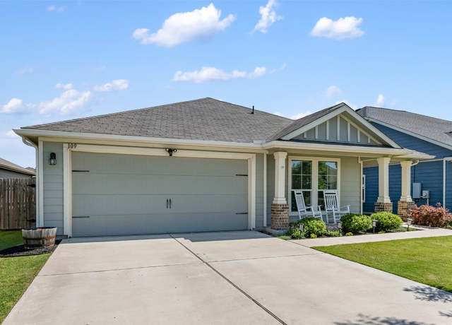 Property at 109 Dickinson Bayou Cv, Hutto, TX 78634, 3 beds, 2 baths