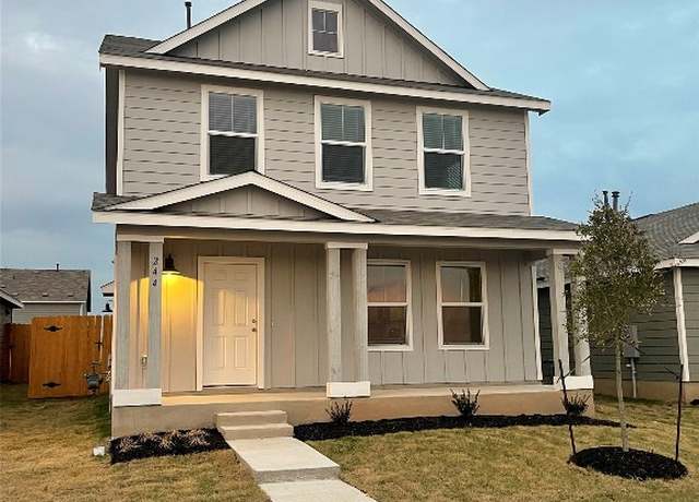 Property at 244 Sambre St, Kyle, TX 78640, 4 beds, 2.5 baths