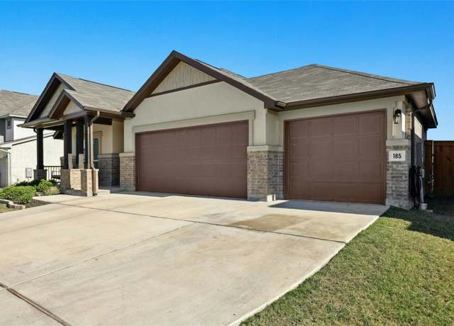 Property at 185 Dogvane Cir, Kyle, TX 78640, 4 beds, 3 baths