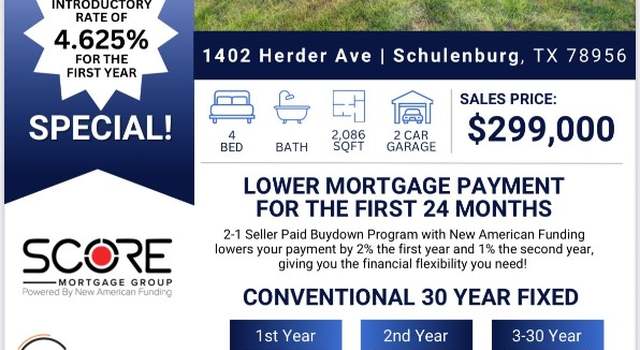 Photo of 1402 Herder Ave, Schulenburg, TX 78956
