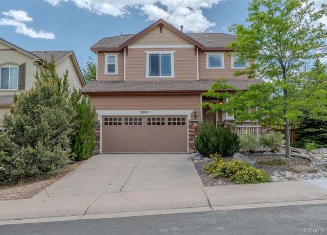 Property at 2908 Open Sky Way, Castle Rock, CO 80109, 4 beds, 3 baths