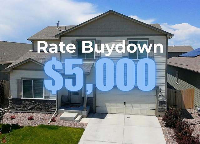 Property at 8829 Yampa St, Commerce City, CO 80022, 4 beds, 3 baths