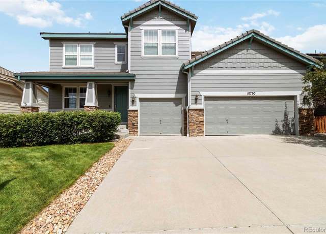 Property at 10730 Hillrose St, Parker, CO 80134, 5 beds, 5 baths