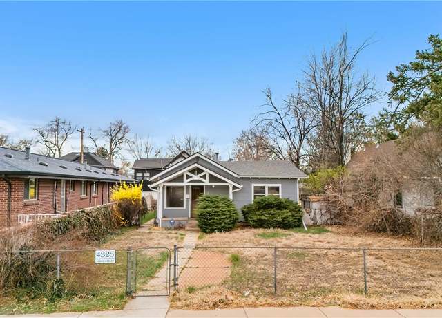 Property at 4325 Perry St, Denver, CO 80212, 3 beds, 1 bath
