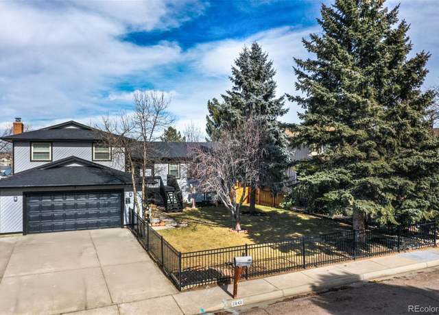 Property at 2840 Purgatory Dr, Colorado Springs, CO 80918, 4 beds, 4 baths
