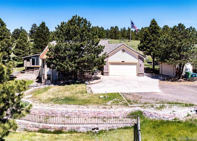Property at 12933 Wilderness Dr, Kiowa, CO 80117, 4 beds, 3 baths