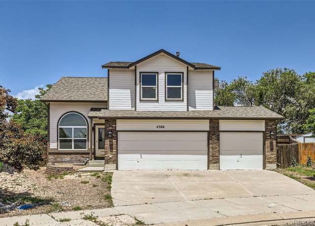 Property at 4366 Witches Hollow Ln, Colorado Springs, CO 80911, 4 beds, 4 baths