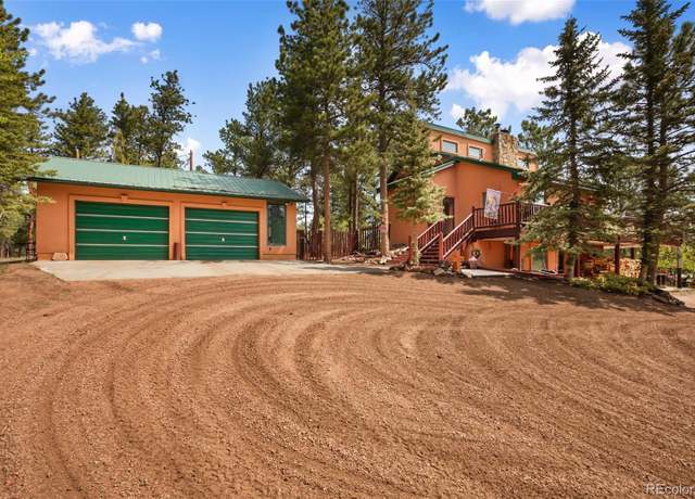 Property at 381 Saddleback Creek Dr, Florissant, CO 80816, 4 beds, 2 baths