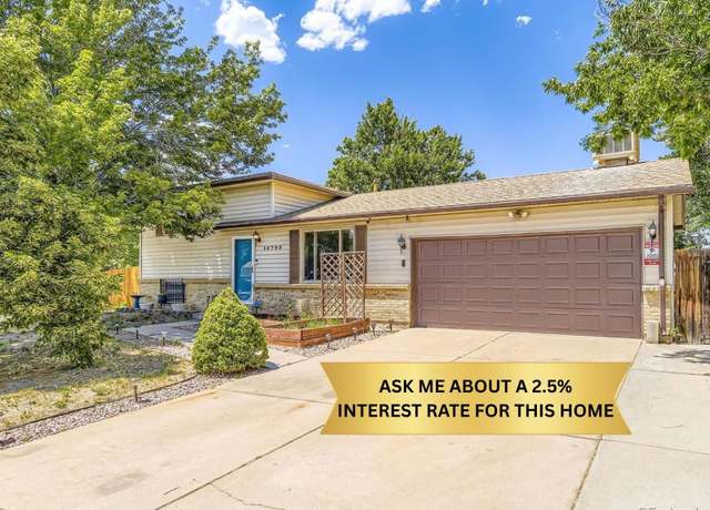 Property at 15705 E Brown Ave, Aurora, CO 80013, 4 beds, 2 baths
