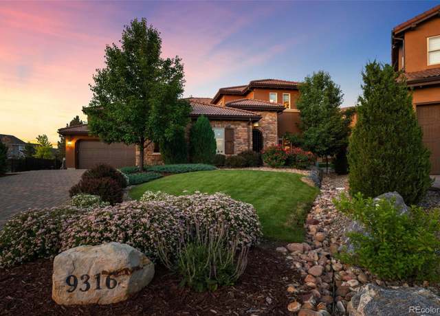Property at 9316 Vista Hill Way, Lone Tree, CO 80124, 5 beds, 7 baths