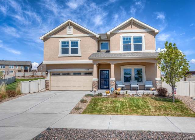 Property at 4330 Prairie Agate Dr, Colorado Springs, CO 80938, 3 beds, 3 baths