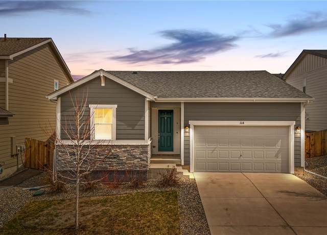 Property at 114 S Edge Cliff St, Castle Rock, CO 80104, 3 beds, 2 baths