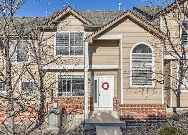 Property at 6845 S Webster St Unit G, Littleton, CO 80128, 2 beds, 3 baths