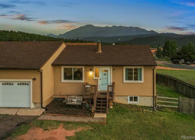 Property at 1003 Mountain View Rd, Woodland Park, CO 80863, 3 beds, 2 baths