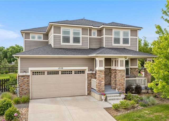 Property at 1920 Pioneer Cir, Lafayette, CO 80026, 4 beds, 4 baths