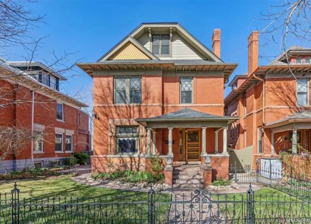 Property at 1345 N Franklin St, Denver, CO 80218, 7 beds, 5 baths