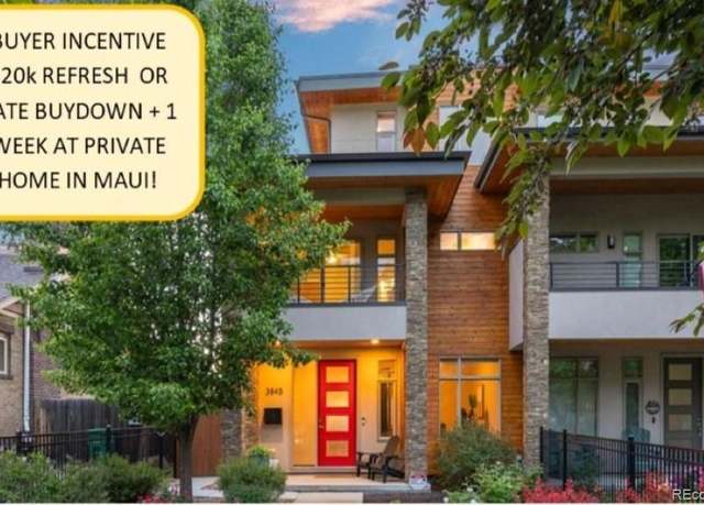 Property at 3845 N Raleigh St, Denver, CO 80212, 3 beds, 4 baths