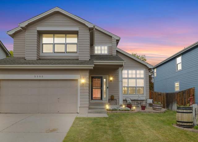 Property at 3305 W 126th Ave, Broomfield, CO 80020, 3 beds, 4 baths