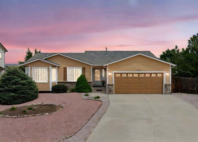 Property at 7297 Banberry Dr, Colorado Springs, CO 80925, 5 beds, 3 baths