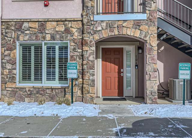 Property at 15195 E 16 th Pl #104, Aurora, CO 80011, 2 beds, 2 baths