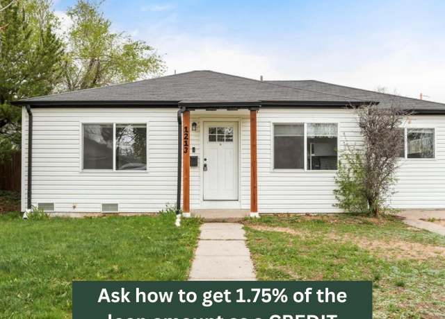Property at 1213 Jamaica St, Aurora, CO 80010, 3 beds, 1 bath