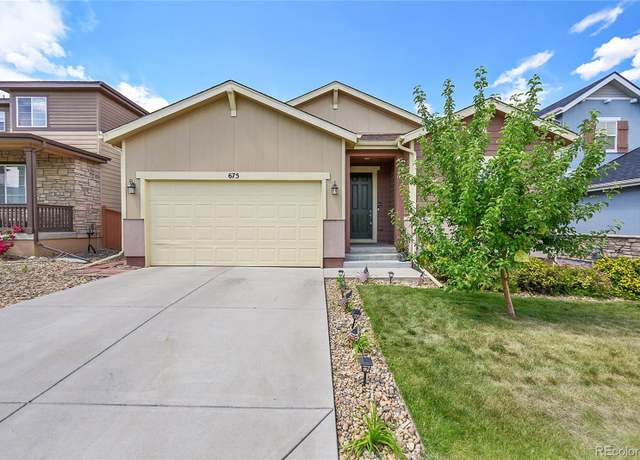 Property at 675 W 171st Pl, Broomfield, CO 80023, 3 beds, 2 baths