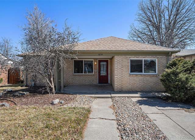 Property at 1654 Valentia St, Denver, CO 80220, 3 beds, 1 bath