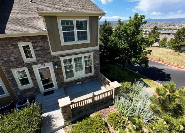 Property at 553 Hanging Rock Pl, Castle Rock, CO 80108, 2 beds, 3 baths