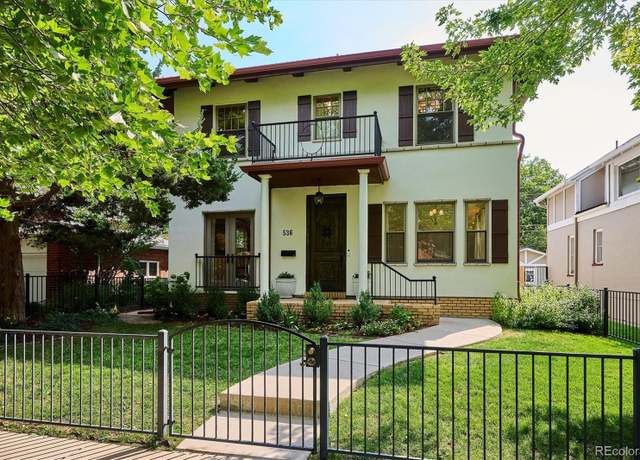 Property at 536 S Race St, Denver, CO 80209, 5 beds, 4 baths