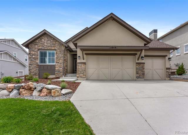 Property at 1849 Clayhouse Dr, Colorado Springs, CO 80921, 4 beds, 3 baths