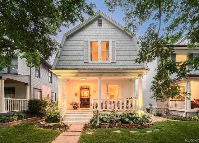Property at 432 N Ogden St, Denver, CO 80218, 3 beds, 3 baths