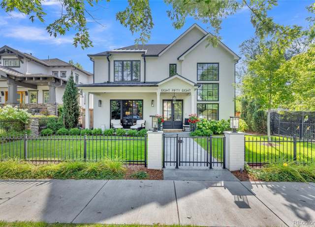 Property at 858 S Gaylord St, Denver, CO 80209, 5 beds, 5 baths