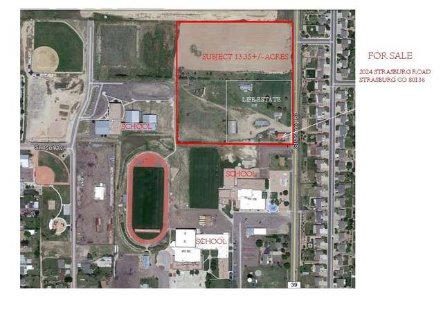 Property at 2024 Strasburg Rd, Strasburg, CO 80136