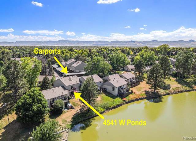 Property at 4541 W Ponds Cir, Littleton, CO 80123, 2 beds, 3 baths
