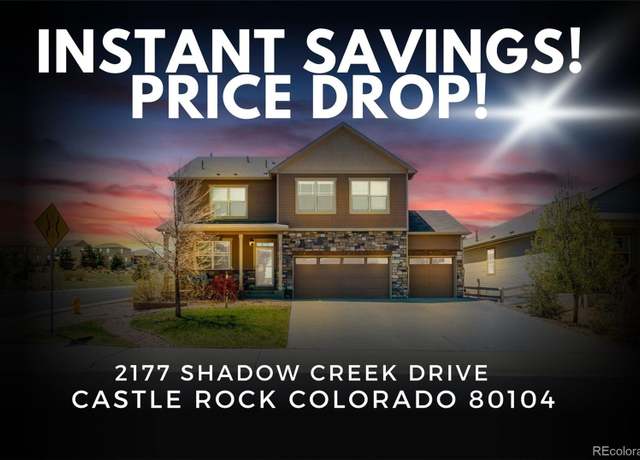 Property at 2177 Shadow Creek Dr, Castle Rock, CO 80104, 4 beds, 3 baths