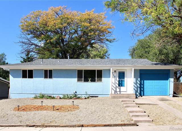 Property at 718 Holmes Dr, Colorado Springs, CO 80909, 4 beds, 2 baths