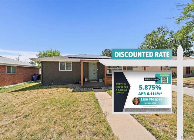 Property at 1742 S Alcott St, Denver, CO 80219, 4 beds, 2 baths