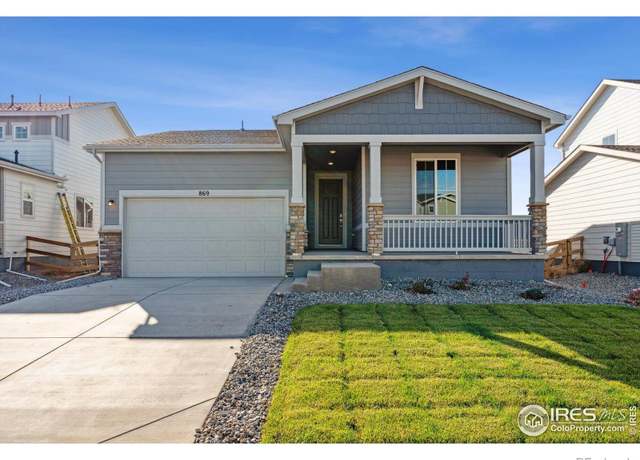 Property at 869 Hummocky Way, Windsor, CO 80550, 3 beds, 2 baths
