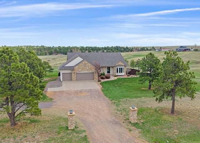 Property at 330 N Rocky Cliff Trl, Franktown, CO 80116, 4 beds, 3 baths