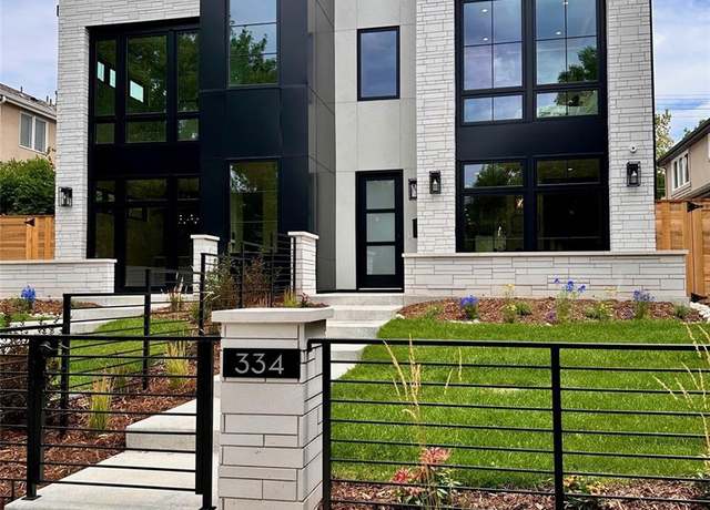 Property at 334 Jackson St, Denver, CO 80206, 4 beds, 5 baths