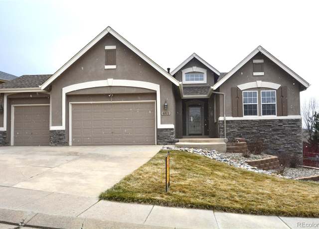 Property at 461 Saber Creek Dr, Monument, CO 80132, 4 beds, 3 baths