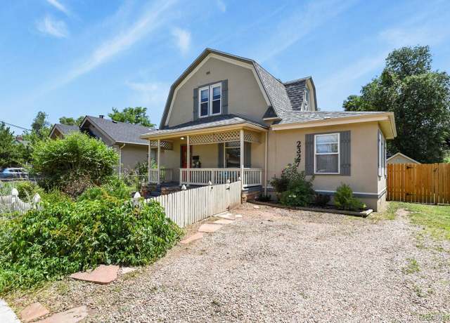 Property at 2327 N Nevada Ave, Colorado Springs, CO 80907, 4 beds, 2 baths