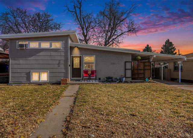 Property at 1654 S Perry St, Denver, CO 80219, 4 beds, 2 baths