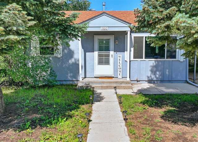 Property at 1930 S Prospect Ave, Colorado Springs, CO 80905, 2 beds, 1 bath